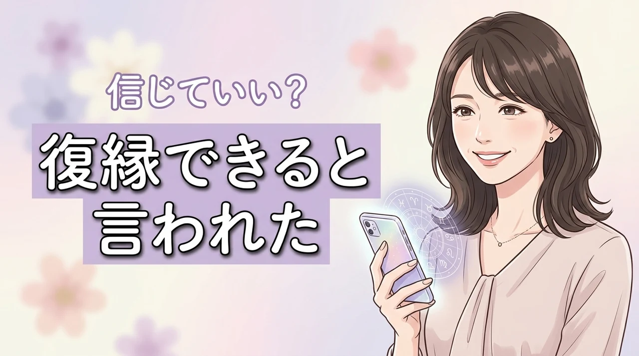 電話占いで復縁できると言われたけど不安？当たった未来を引き寄せる方法