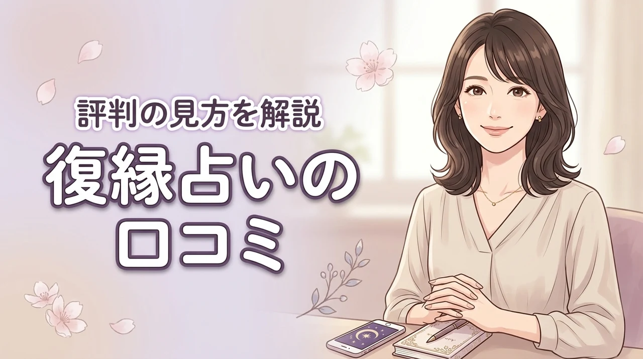 復縁占いの口コミから判明!復縁を成功させる占い師の選び方と評判の良い5サイト