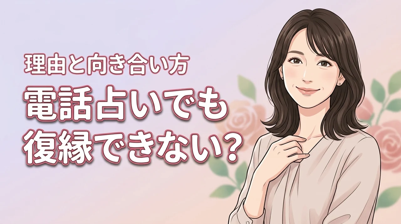 電話占いで復縁できない5つの理由とは?当たらない要因と現状を変えるコツ