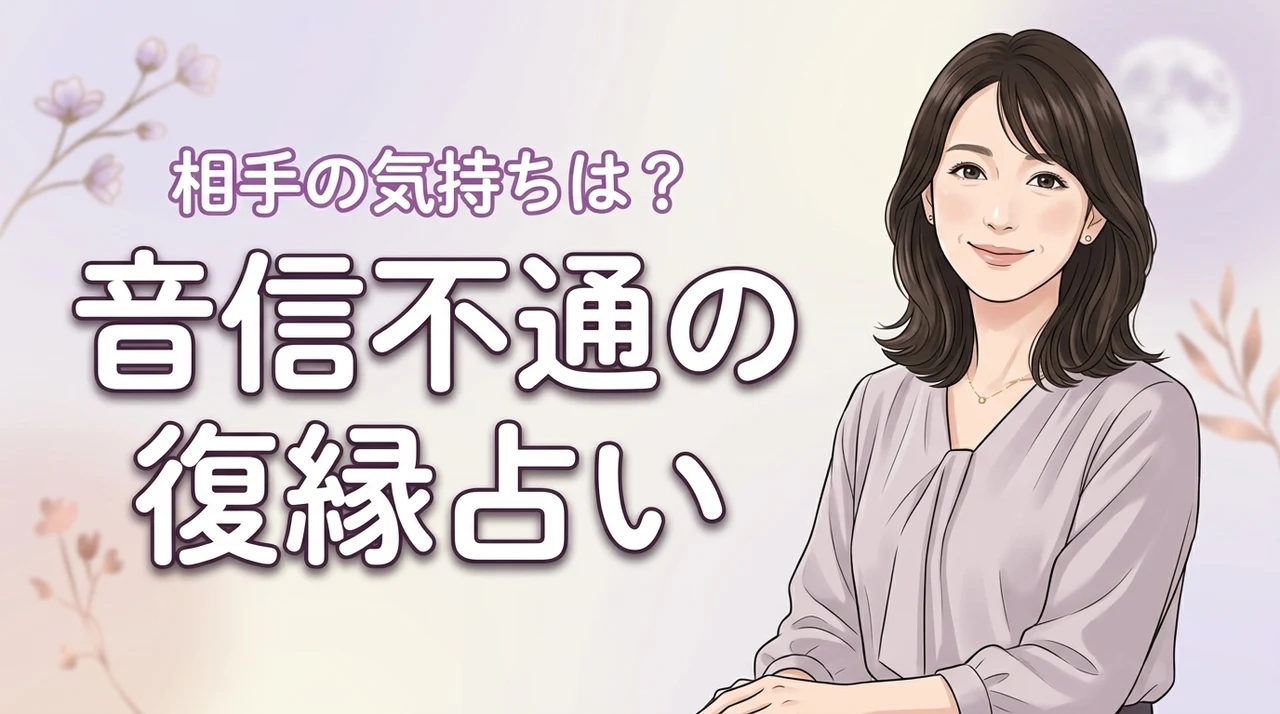 音信不通で復縁できるか不安な人へ！占いで相手の気持ちを読み解き現状を打破する方法