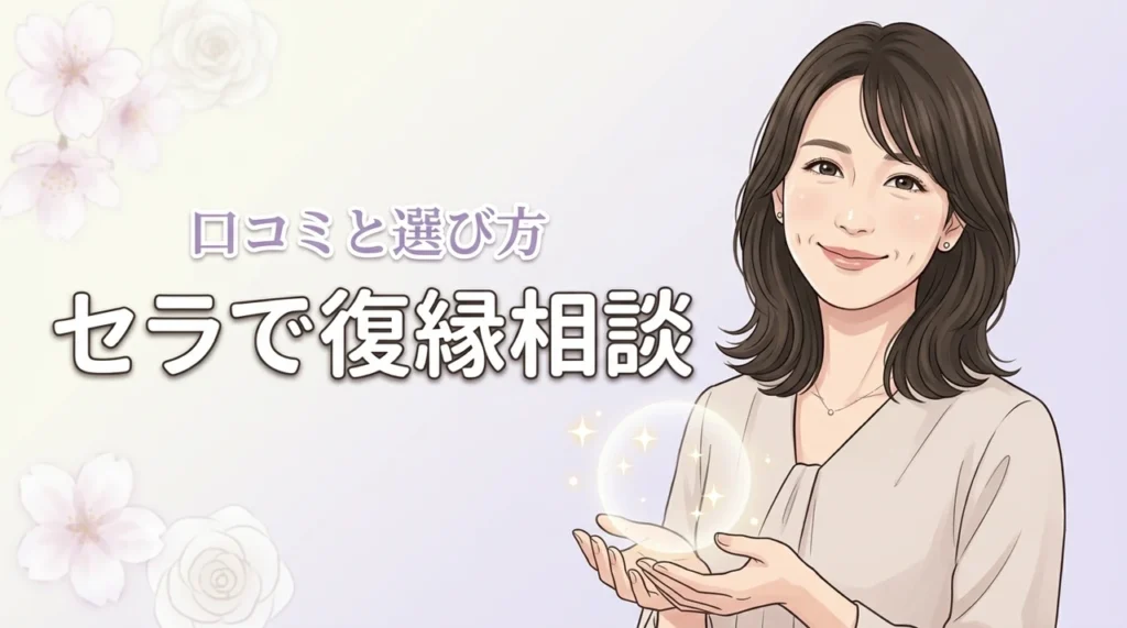 電話占いセラで復縁に強い占い師5選！口コミや料金、メリットを詳しく紹介