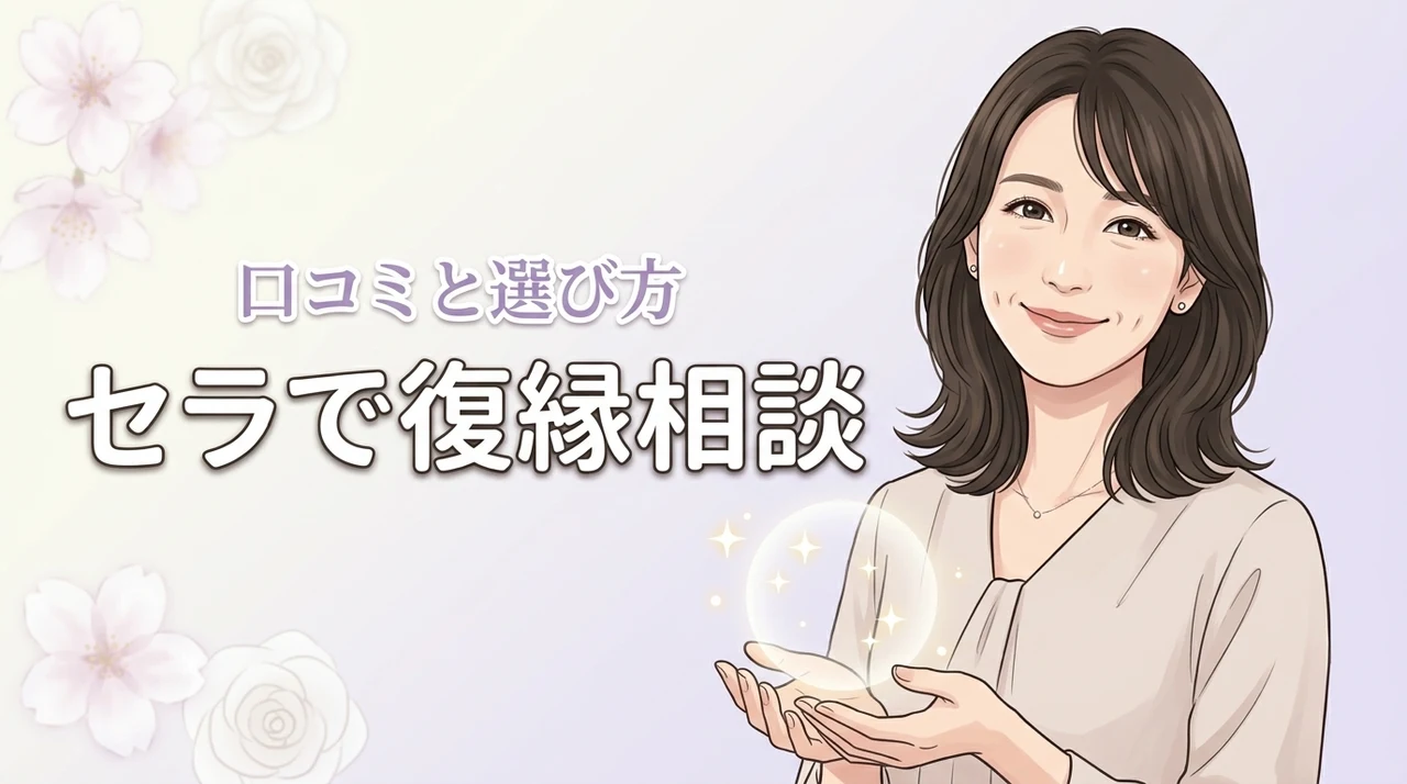 電話占いセラで復縁に強い占い師5選！口コミや料金、メリットを詳しく紹介