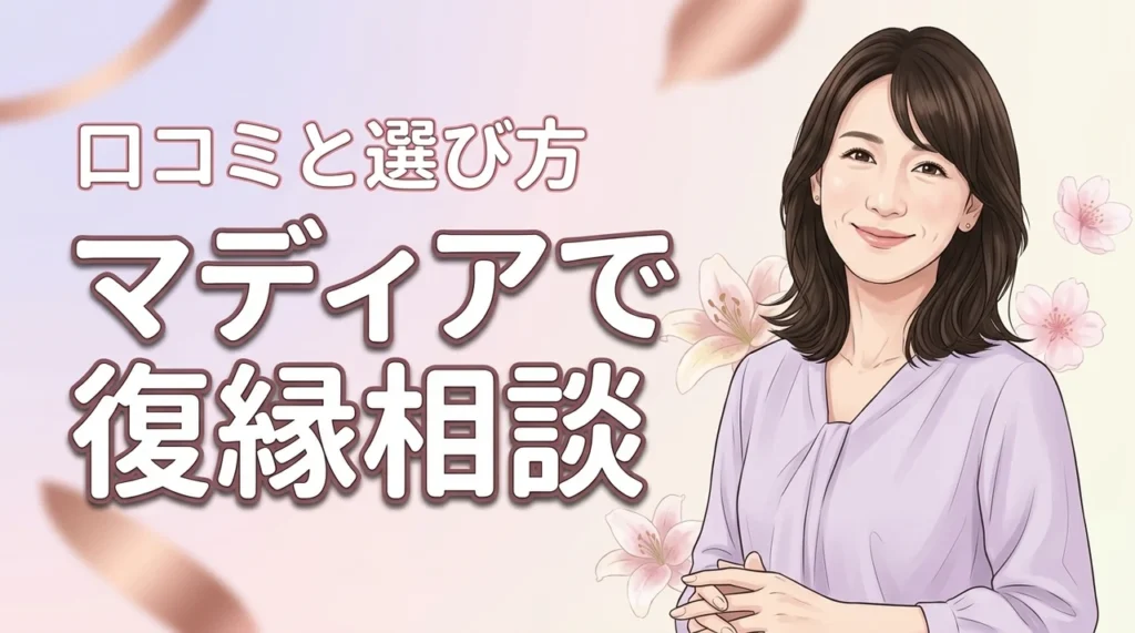 【電話占いマディアで復縁】成功へ導く占い師の選び方と失敗しないための注意点