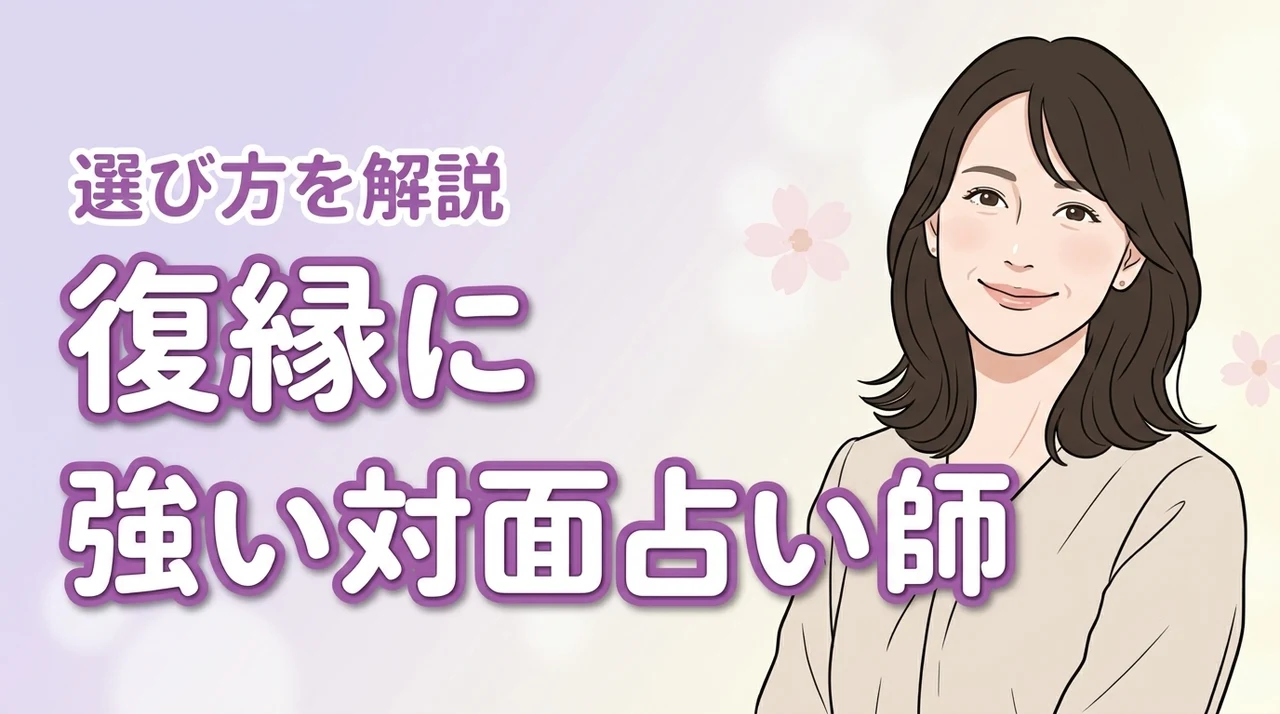 復縁に強い占い師に対面で会うメリットは?電話占いとの違いや選び方のコツを公開