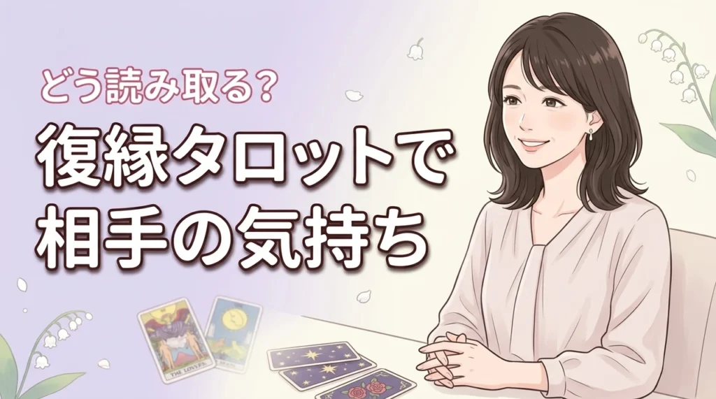 復縁したい相手の気持ちが気になる方へ。タロット占いで探る本音と行動指針
