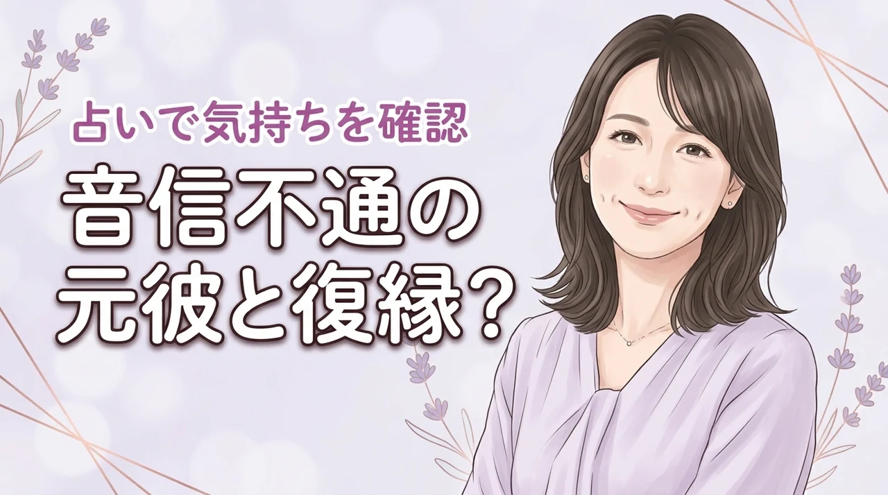 【元彼の本音】音信不通でも復縁の可能性はある？占いを活用して現状を打破する方法