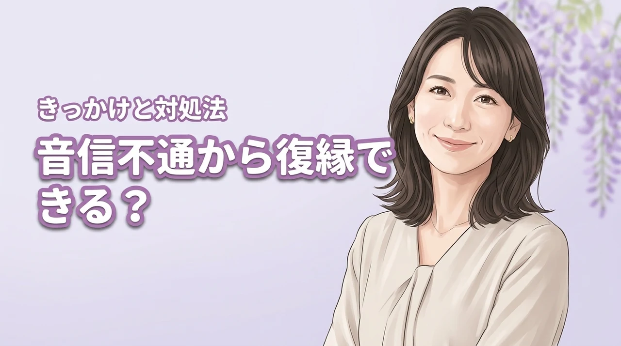 音信不通の理由は？相手の心理を理解して復縁の可能性を高める冷却期間の過ごし方（記事のアイキャッチ画像）